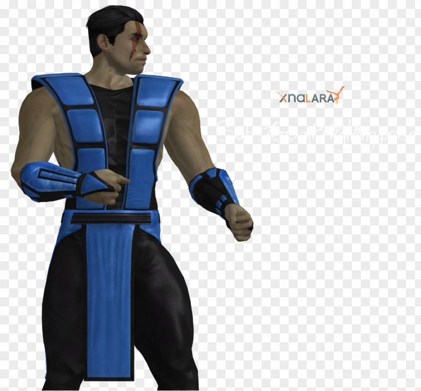 Mortal Kombat Sub-Zero Adult Costume Subzero M PNG