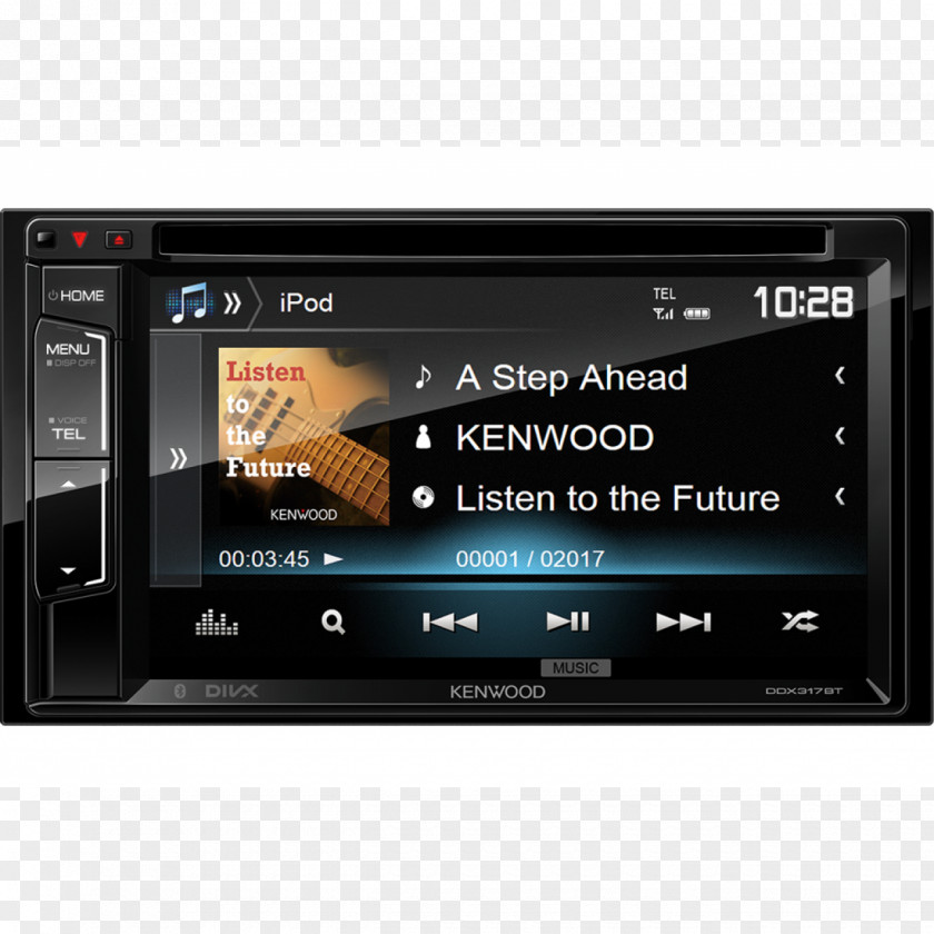 Acidic Vehicle Audio Kenwood Corporation ISO 7736 Automotive Head Unit DDX4017DAB Hardware/Electronic PNG