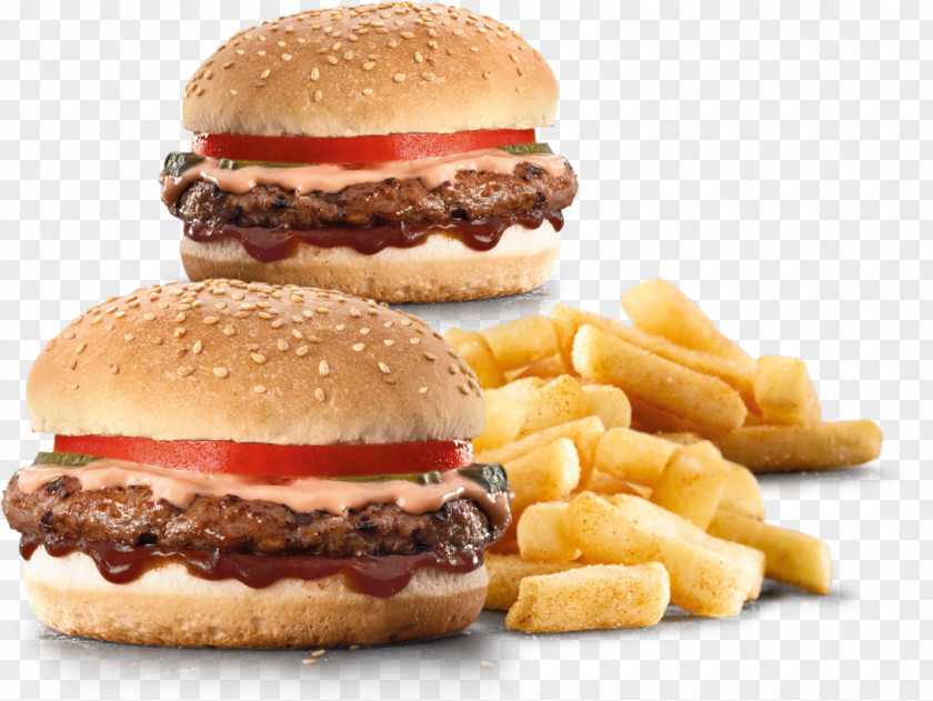 Burger Slider Cheeseburger Hamburger Steers Fast Food PNG