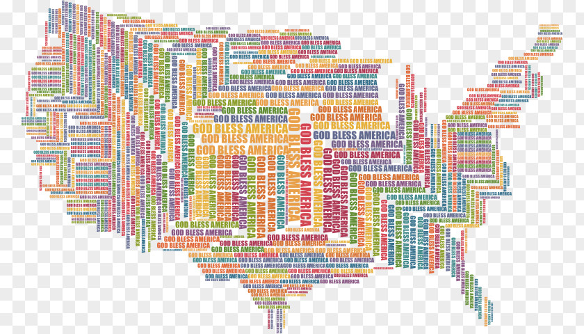 God Bless United States Clip Art Map Image Geography Clipart PNG