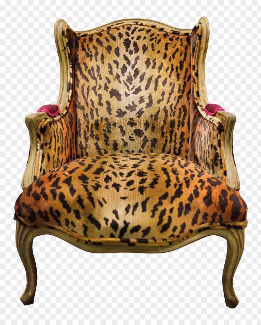 Leopard Pantanal Osborne & Little Chair Velour PNG