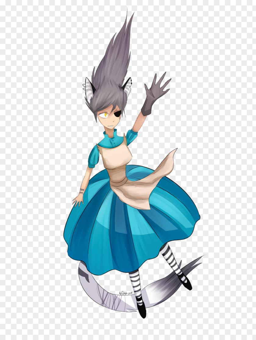 Rabbit Hole Illustration Fairy Figurine Cartoon Microsoft Azure PNG