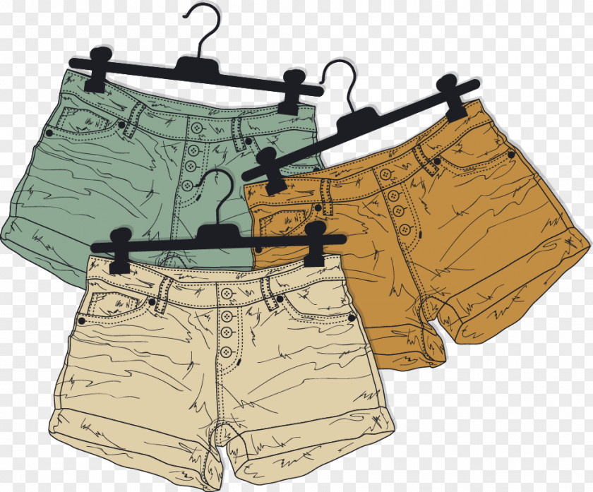 Vector Jeans Shorts Clothing Trousers PNG