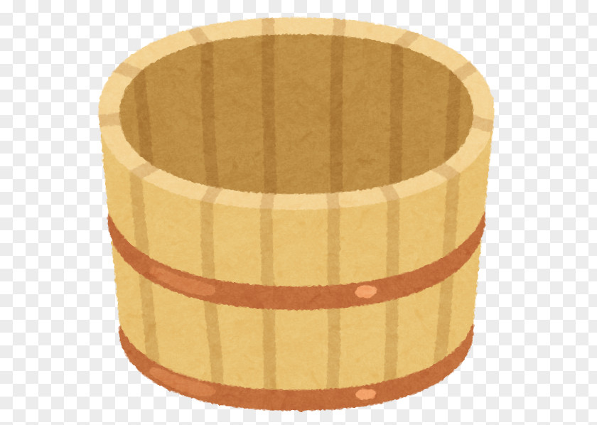 Wood 桶 Bathroom Hinoki Cypress 箍 Laundry PNG