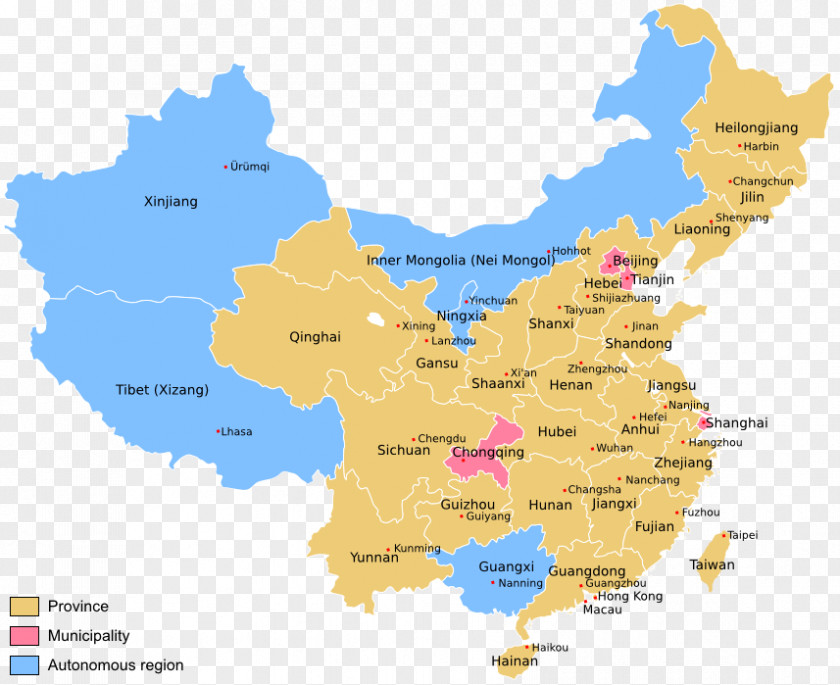 Yunnan Kunming Guizhou Taiwan Province Provinces Of China Administrative Division Zhejiang PNG