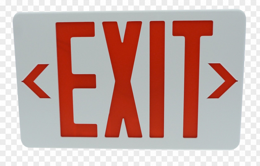 Circular Ceiling Lamp Exit Sign Emergency LED Imports Lighting PNG