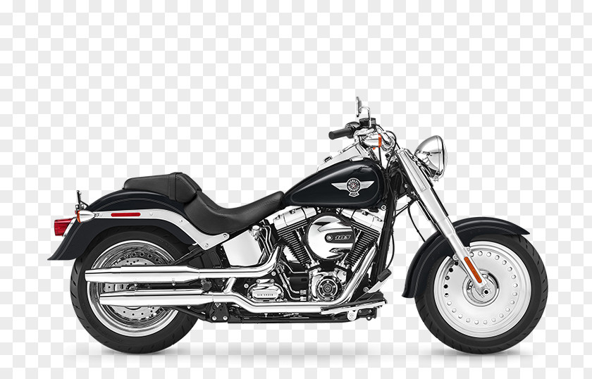 Motorcycle Harley-Davidson FLSTF Fat Boy Softail Twin Cam Engine PNG