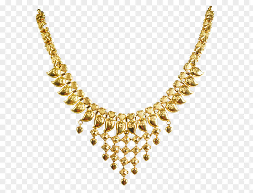 Necklace Body Jewellery Gold Pearl PNG