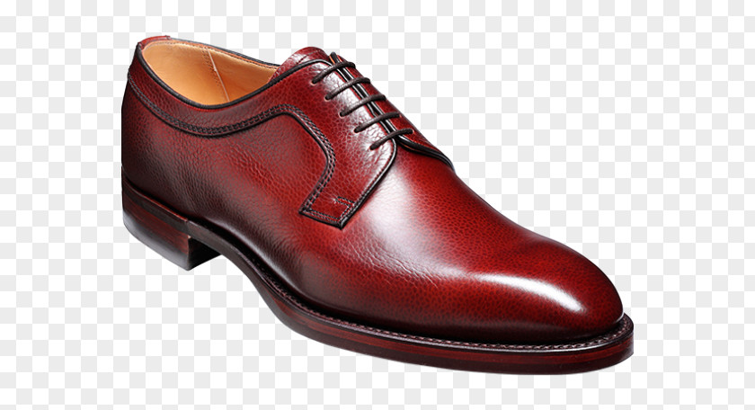 Oxford Shoe Leather Brogue Derby PNG
