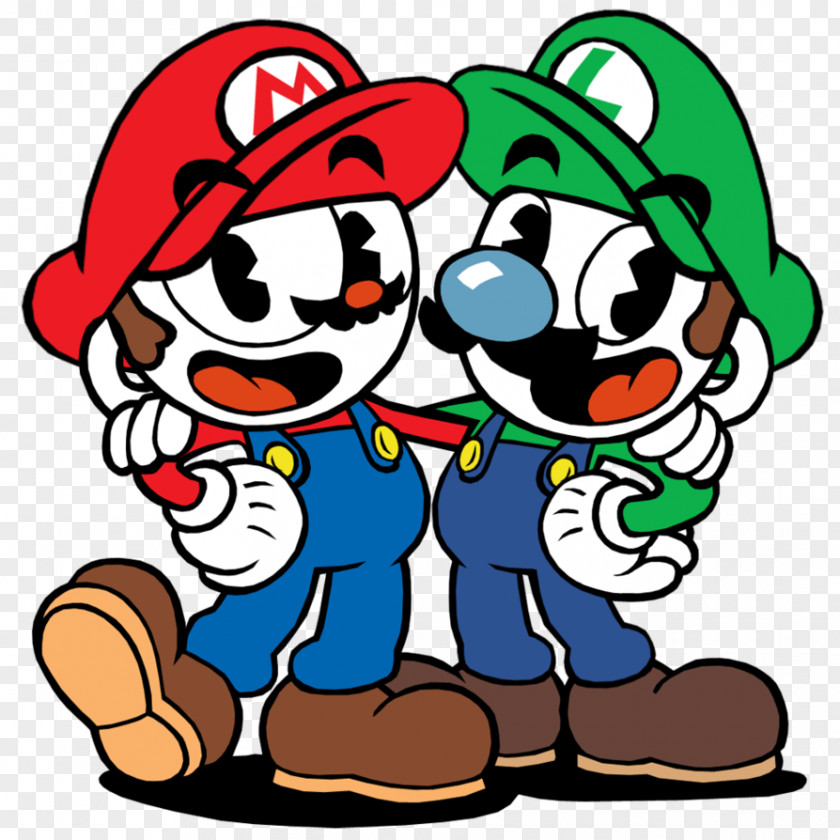 Paper Cup Mario & Luigi: Superstar Saga Cuphead Super Bros. PNG