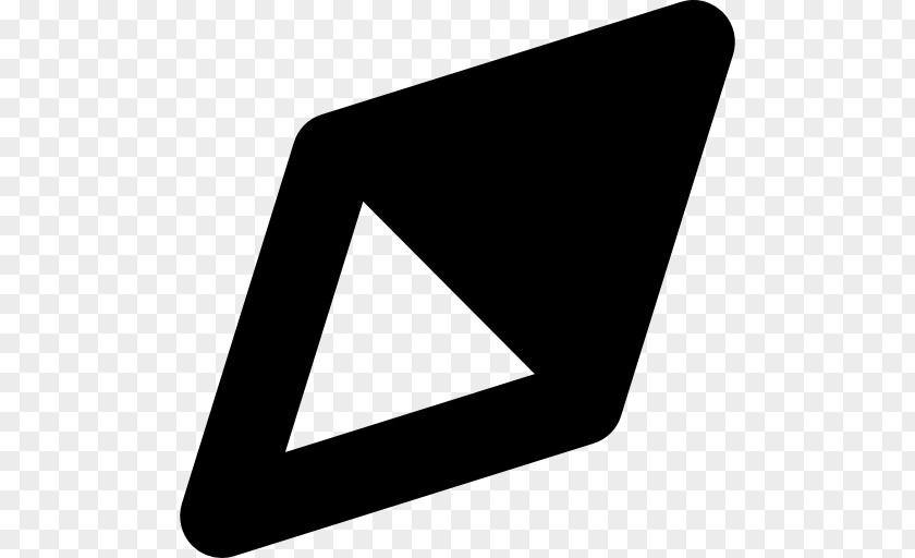 Rhombus Triangle Shape Symbol PNG