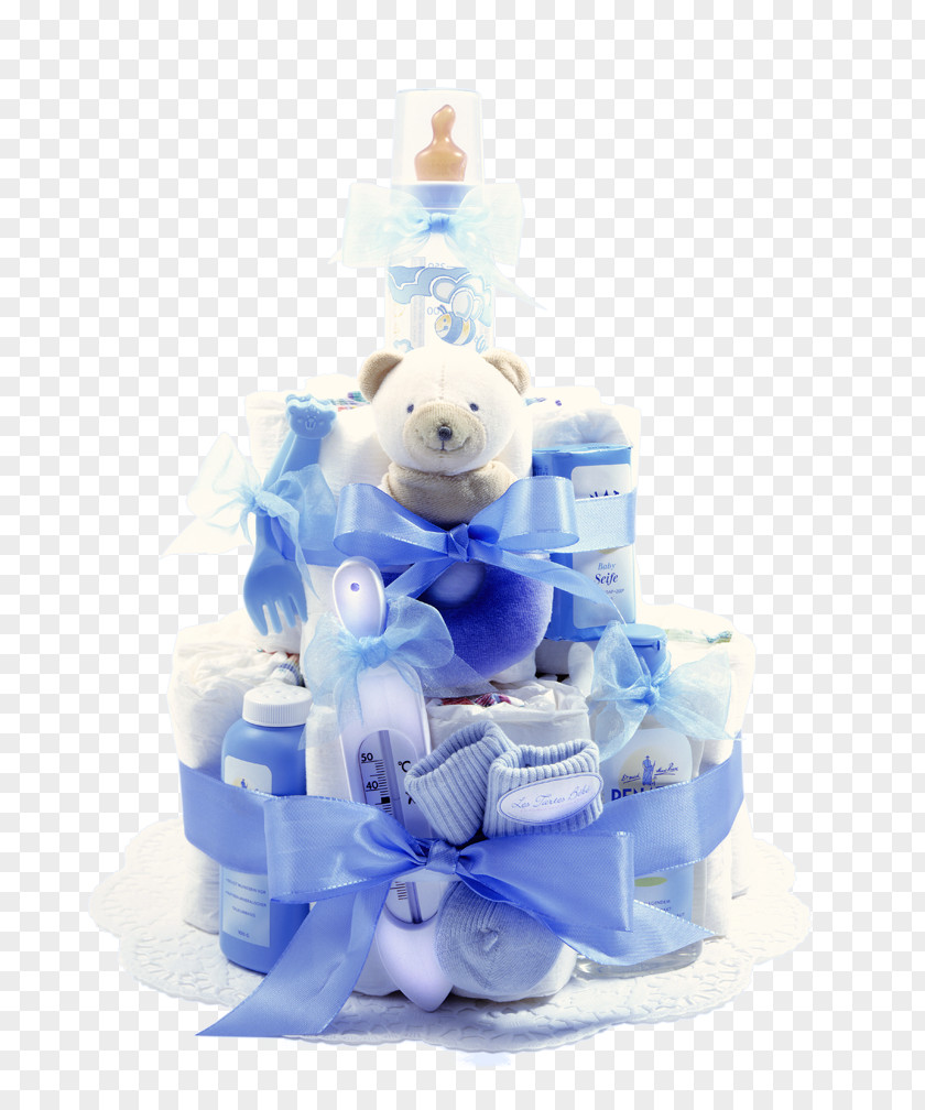 Bali Baby Diaper Cake Infant Shower PNG