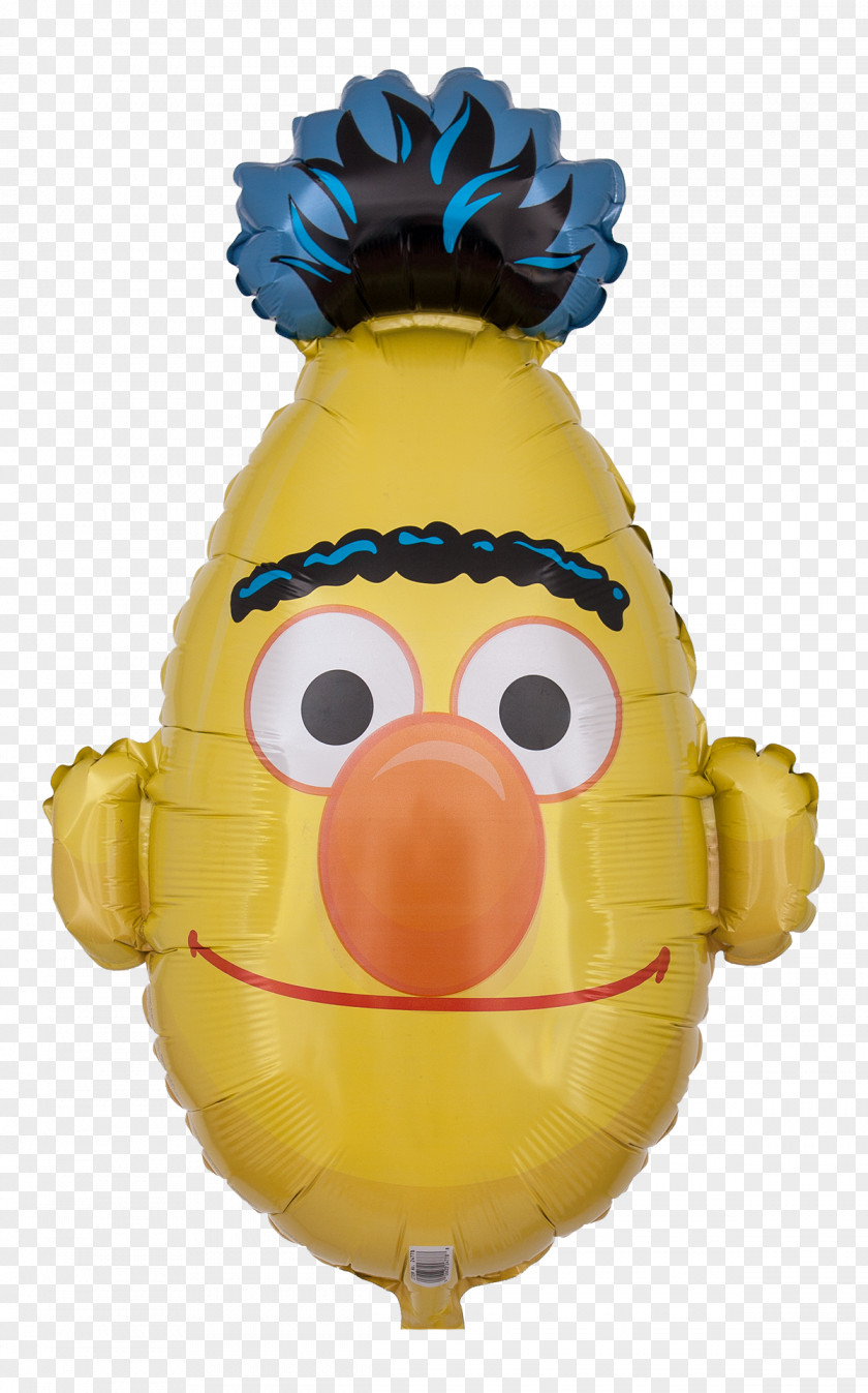 Balloon Bert Cookie Monster Ernie Sesame Street PNG