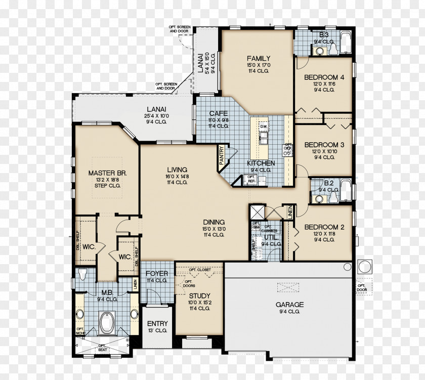 Design Floor Plan Property PNG