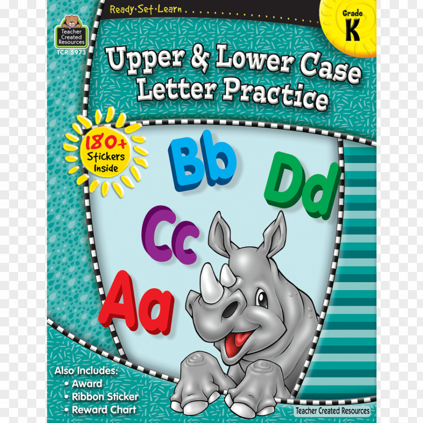 Line Upper & Lower Case Letter Practice, Grade K Animal Cartoon Font PNG