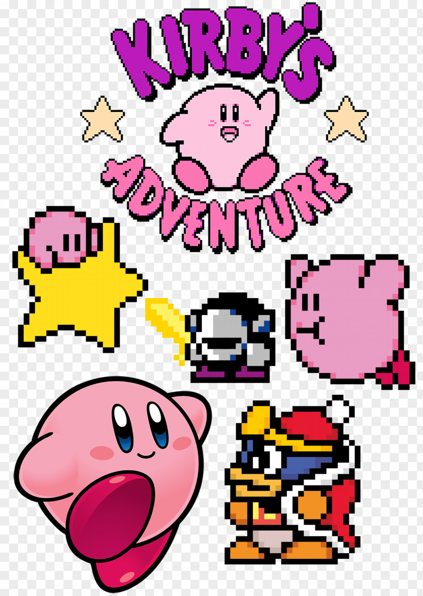 Nintendo Kirby's Adventure Super Entertainment System Dream Land Video Games PNG