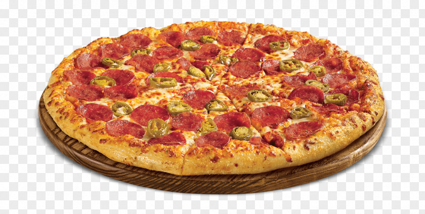 Pepperoni Pizza Transparent Image Chicago-style Buffet Garlic Bread PNG
