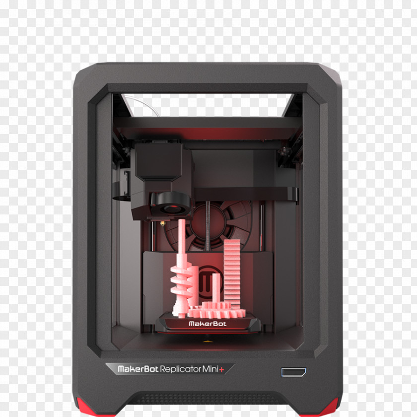 Printer MakerBot Replicator Mini+ 3D Printing PNG