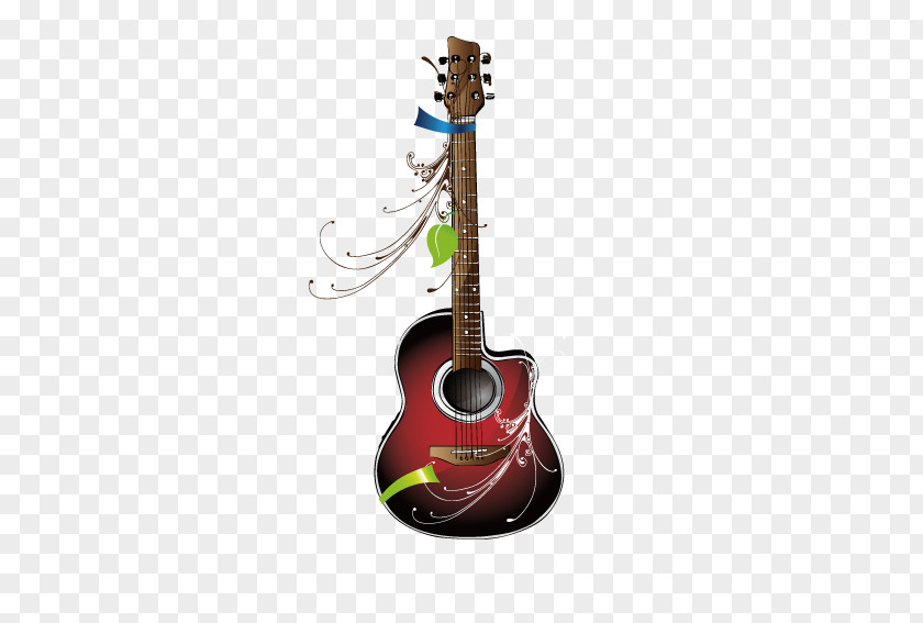Rock Electric Guitar Illustrator Musical Instrument PNG