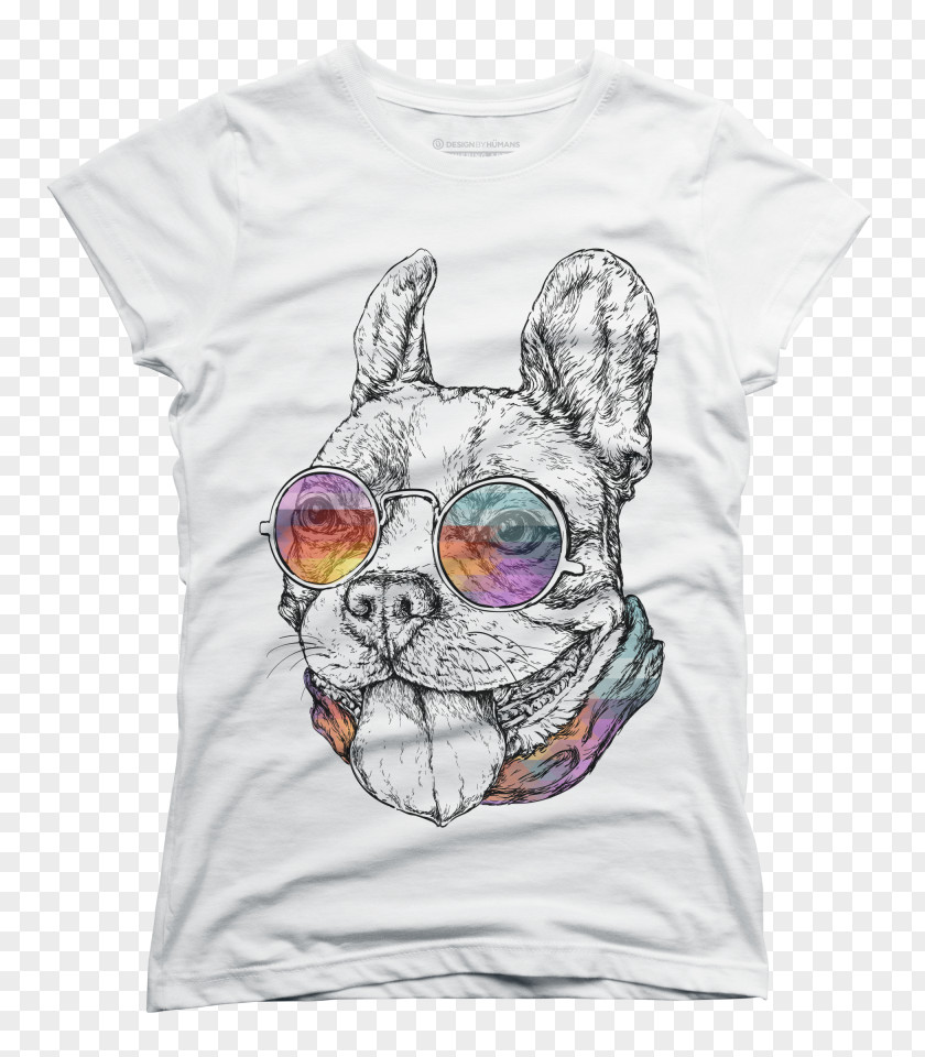 T-shirt French Bulldog Pit Bull Pug PNG