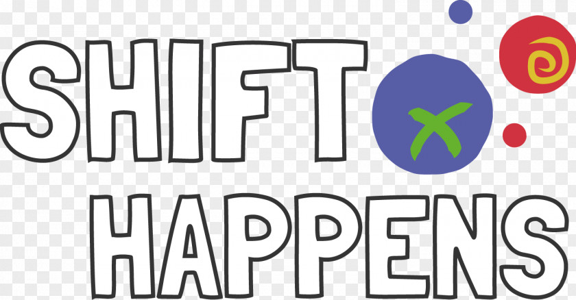 T-shirt Shift Happens Logo Chemise Runner3 PNG