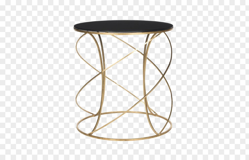 Table Bedside Tables Coffee Furniture Gold PNG