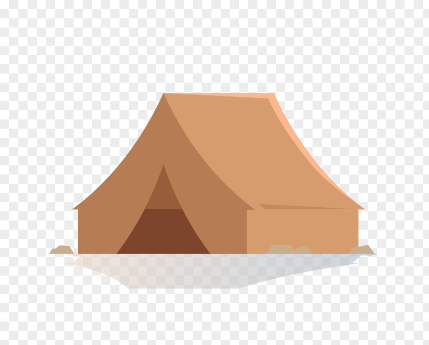 Hand-painted Field Tents Tent Vecteur PNG