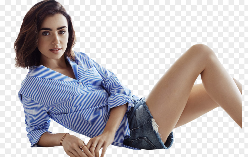 Model Lily Collins Photo Shoot Photograph To The Bone PNG