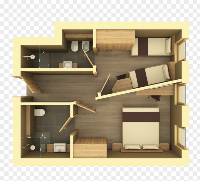 Domestic Room Shelf Facade Floor Plan House PNG