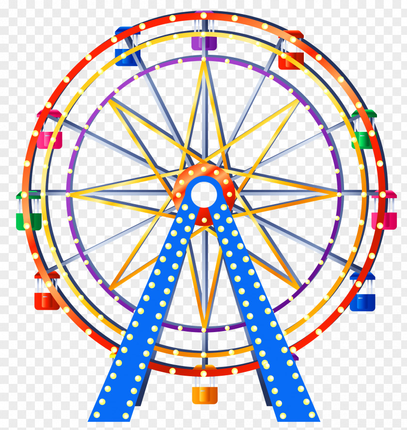 London Eye Ferris Wheel Clip Art PNG