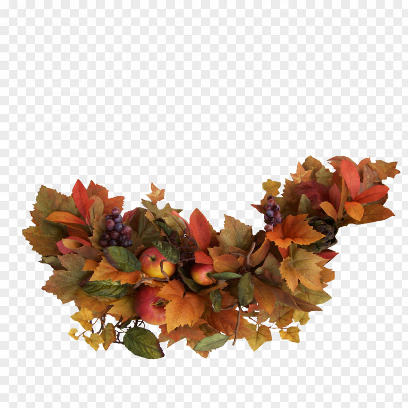 Autumn Leaves Digital Scrapbooking Thanksgiving Leaf Clip Art PNG