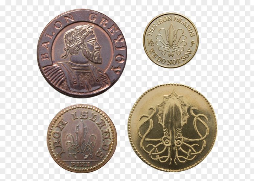 Coin A Game Of Thrones House Greyjoy Balon Theon PNG