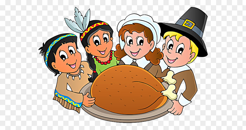 Eat Turkey On Thanksgiving Day Pilgrims Clip Art PNG