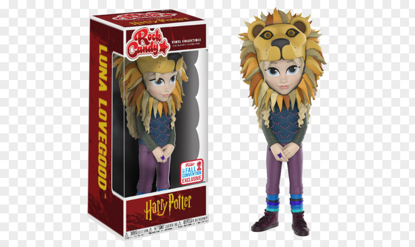 Harry Potter Luna Lovegood New York Comic Con Funko Rock Candy PNG