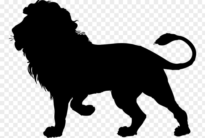 Lion Silhouette Cougar Clip Art PNG