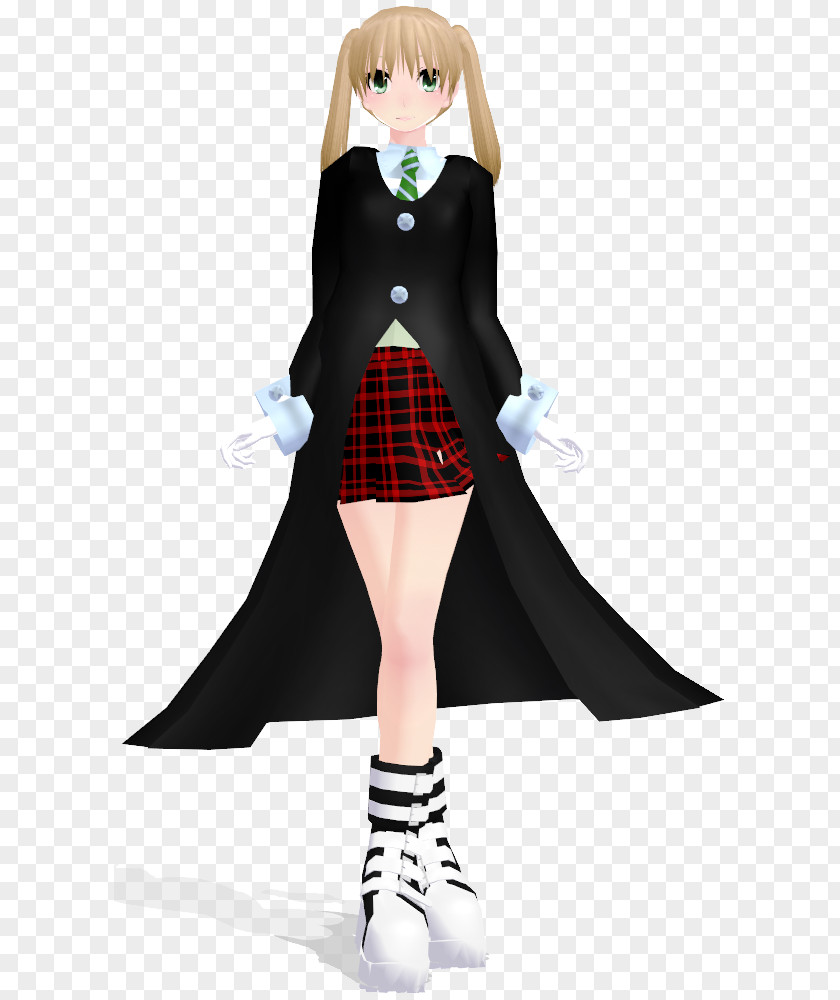 Mmd Tda Jacket Maka Albarn Model Tsubaki Nakatsukasa Coat Soul Eater PNG