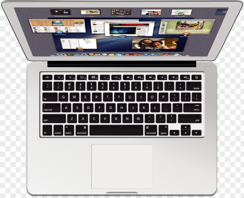 Vector Hand-drawn Laptop MacBook Air Pro Macintosh PNG