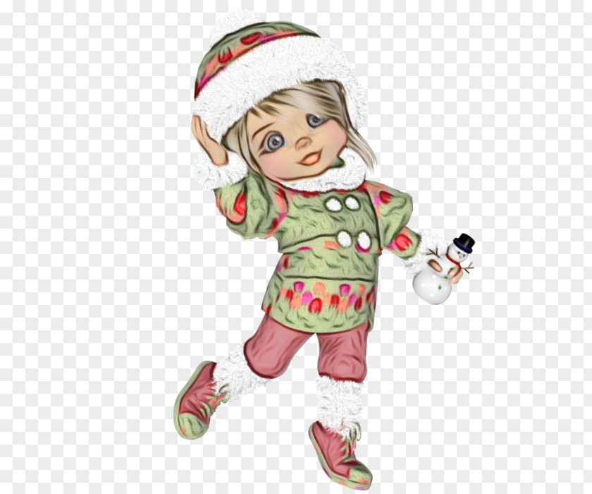 Fictional Character Christmas Cartoon Child PNG