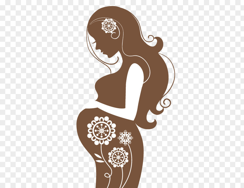 Mom And Daughter Pregnancy Clip Art PNG