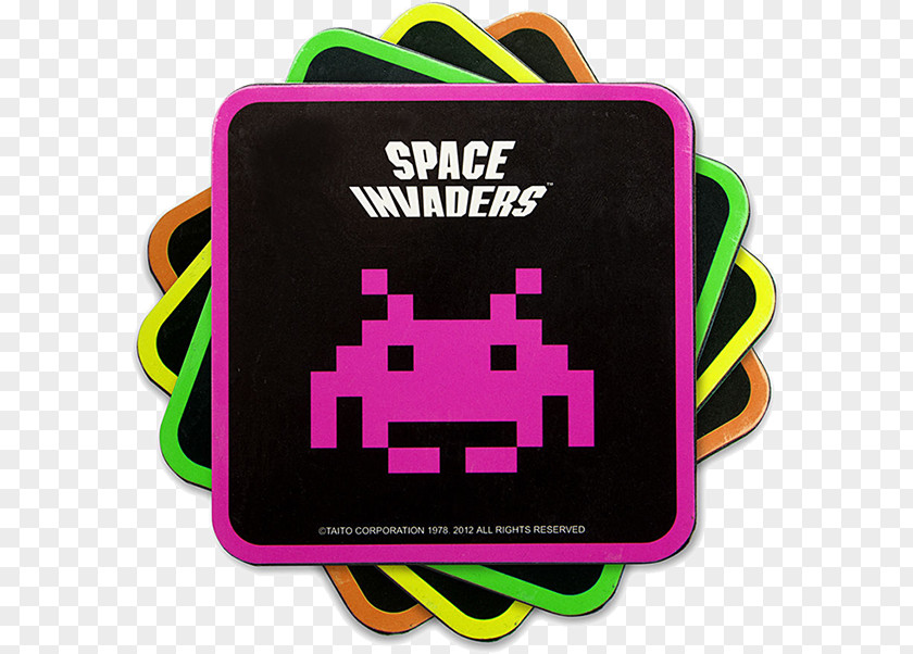 Mystery Prize Space Invaders Video Games Taito Arcade Game Retrogaming PNG