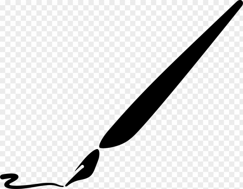 The Old Pen Fountain Quill Paintbrush PNG