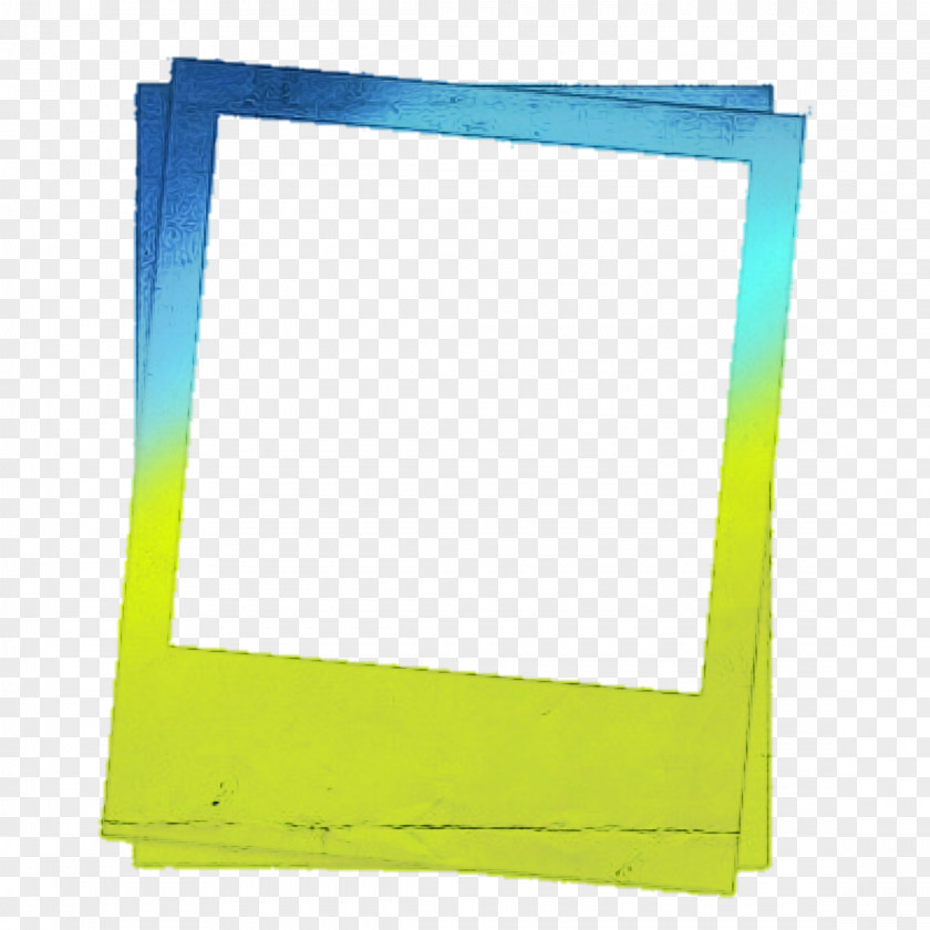 Picture Frame Frames Background Yellow PNG
