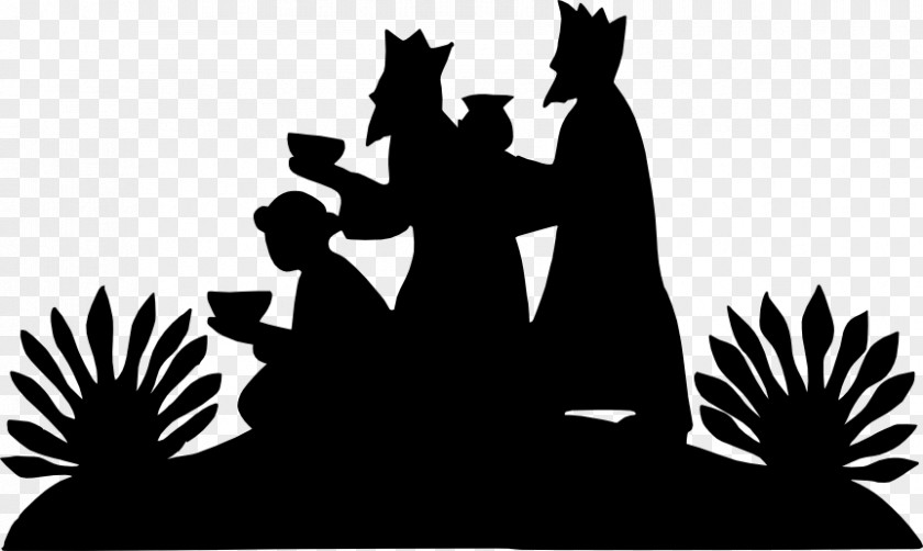 Wise-man Biblical Magi Silhouette Nativity Scene Clip Art PNG