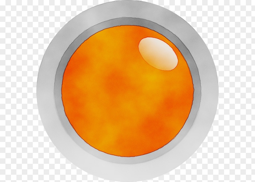 Amber Light Orange PNG