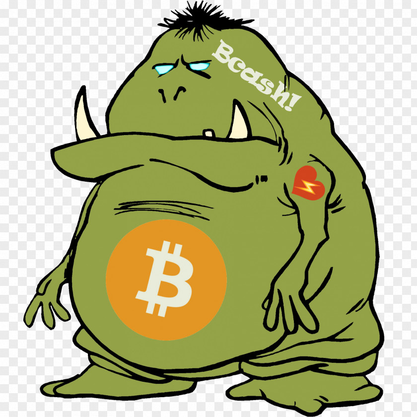 Bitcoin Cash Little Bunny Foo Clip Art Image PNG
