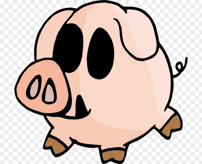 Cute Cartoon Pig Chinese Zodiac PNG