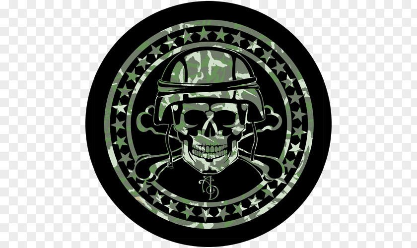 Skull Army Valknut Odin Charm Bracelet PNG