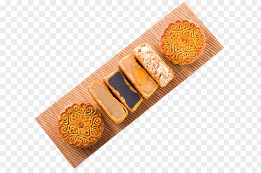 Various Flavors Of Moon Cake PNG