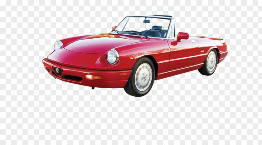 Alfa Romeo Sports Car Spider 1900 PNG