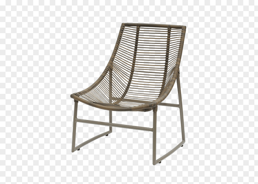 Chair Wicker Garden Furniture Armrest PNG